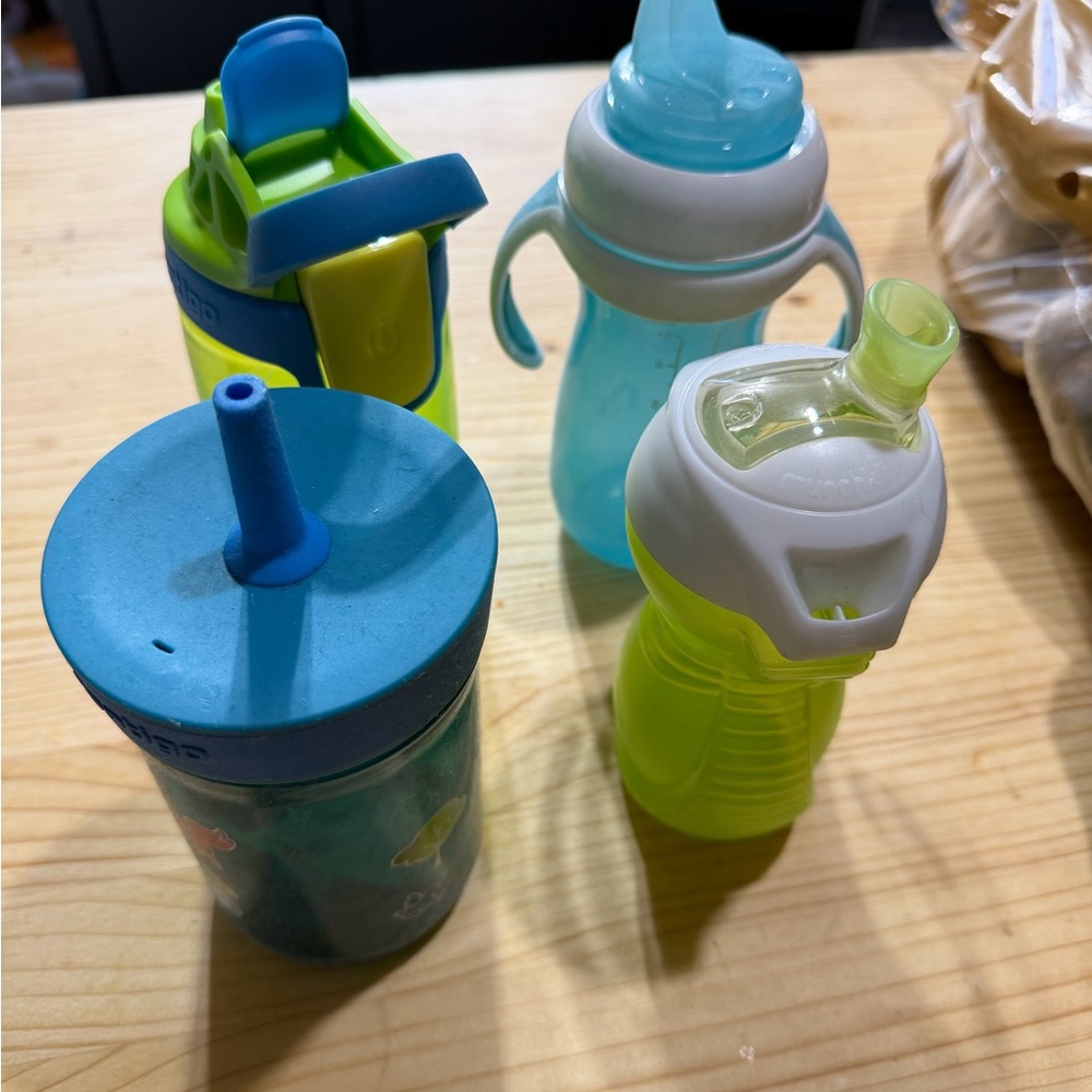 Contigo Kids' Sippy Cup Set - Blue and Green